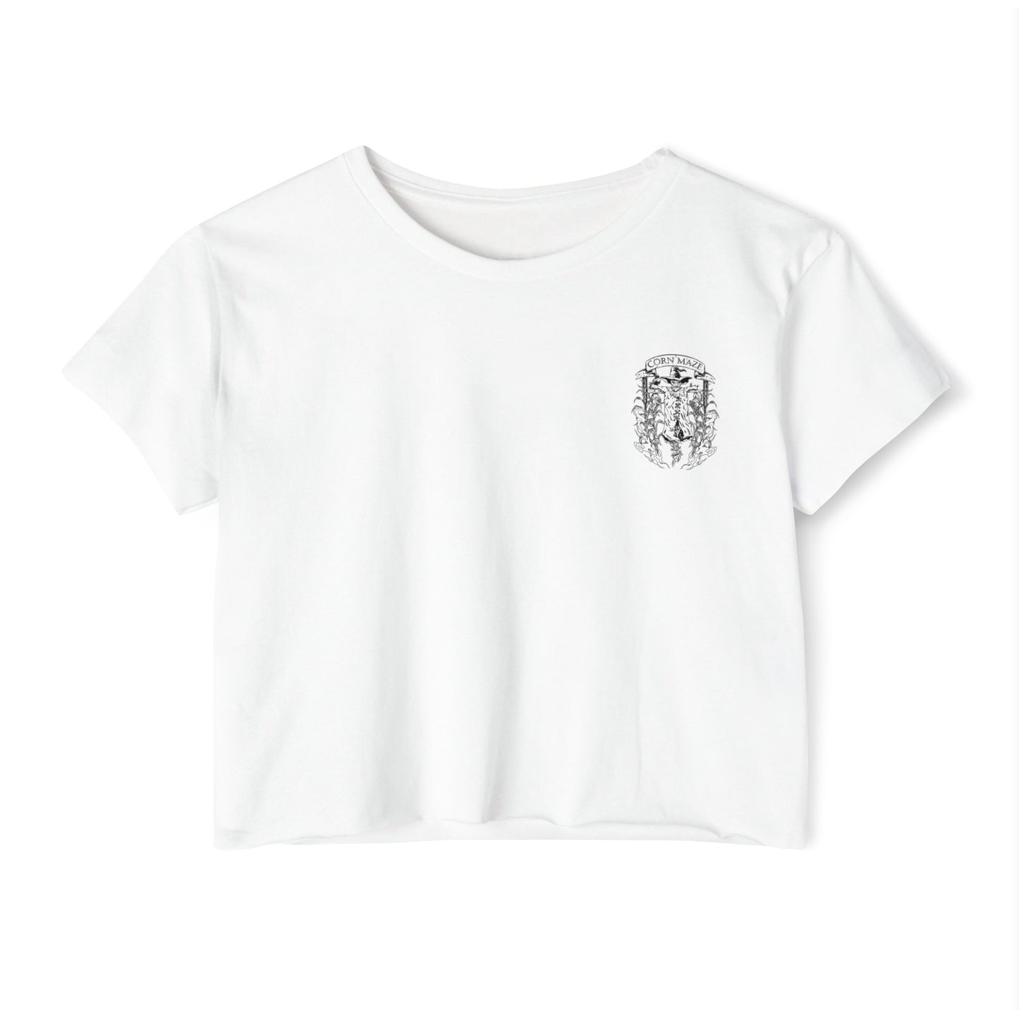 Corn Maze Cropped Tee