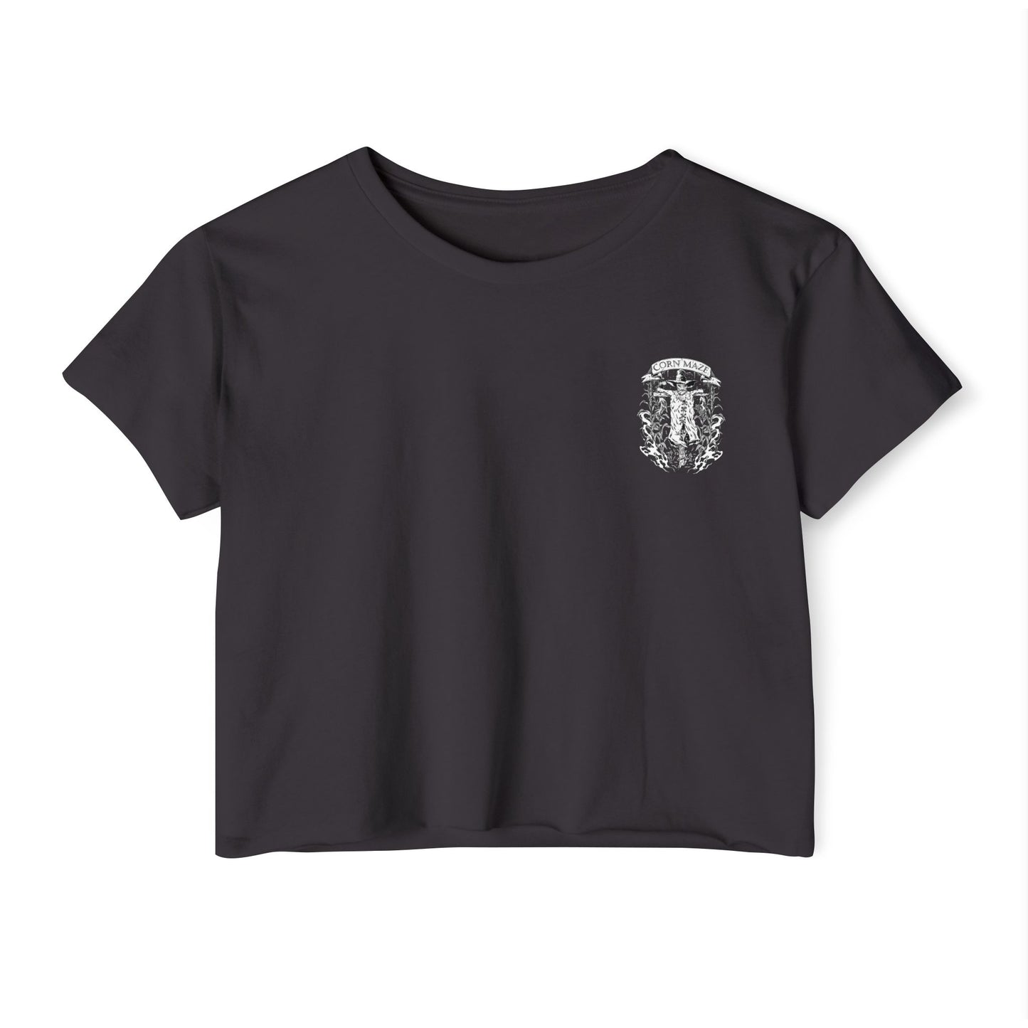 Corn Maze Cropped Tee