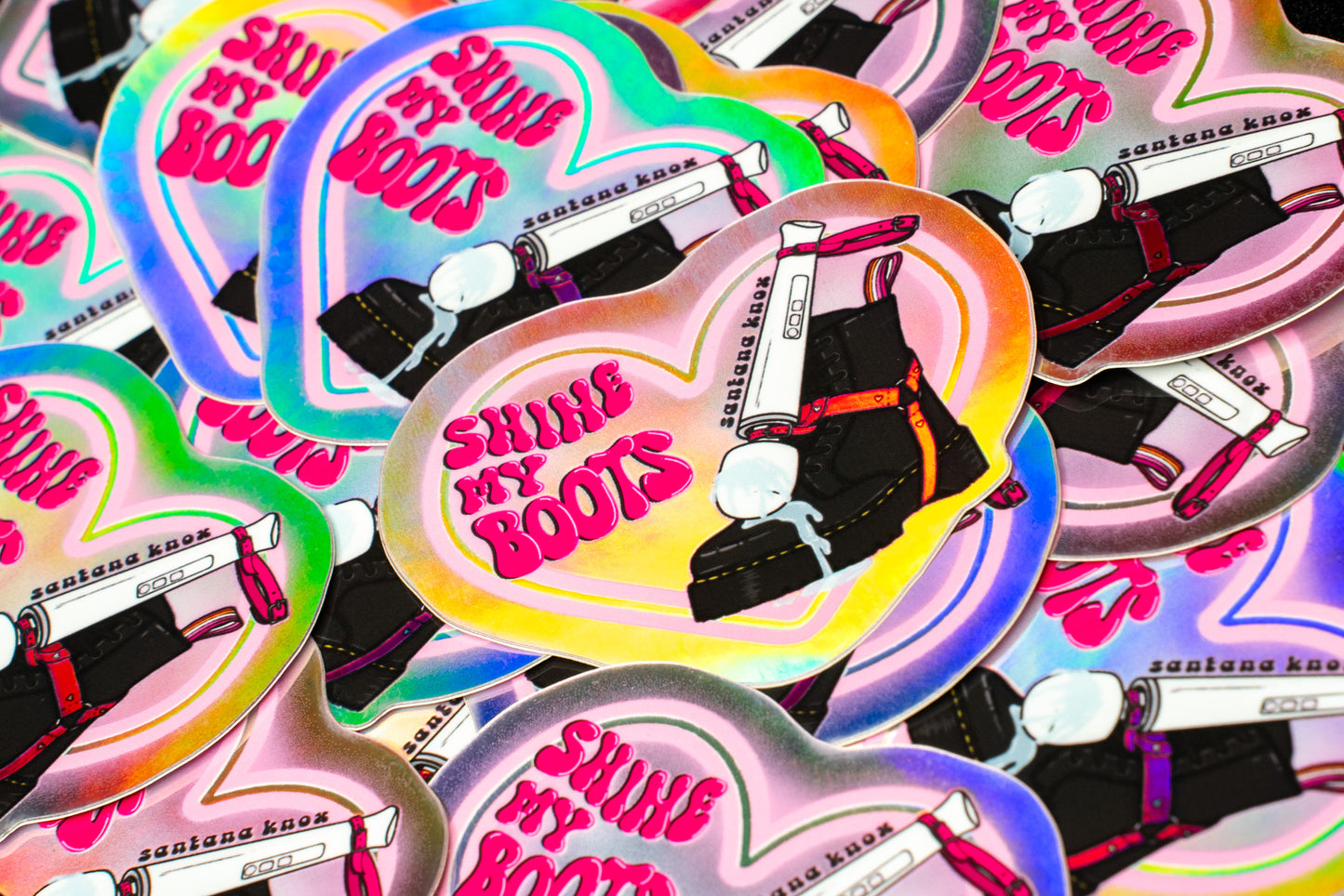 Shine My Boot Sticker