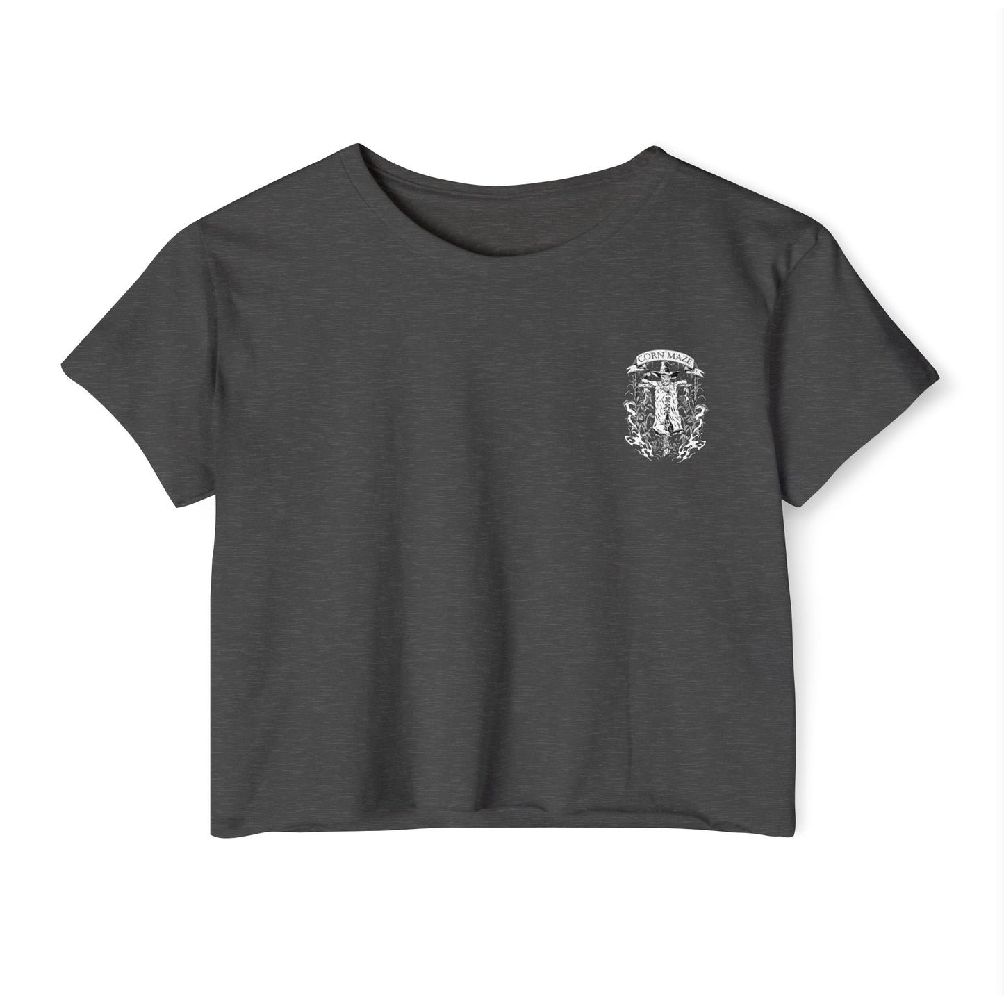 Corn Maze Cropped Tee