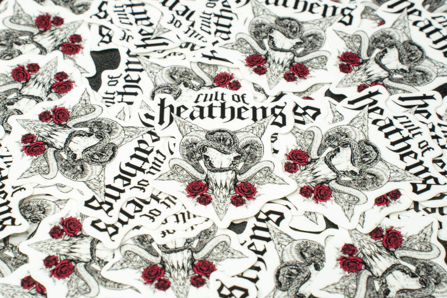 Cult of Heathens 2" Sticker