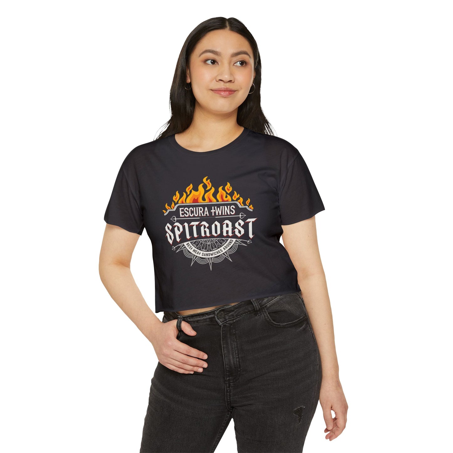 Escura Twins Cropped Tees (Front Logo Only)