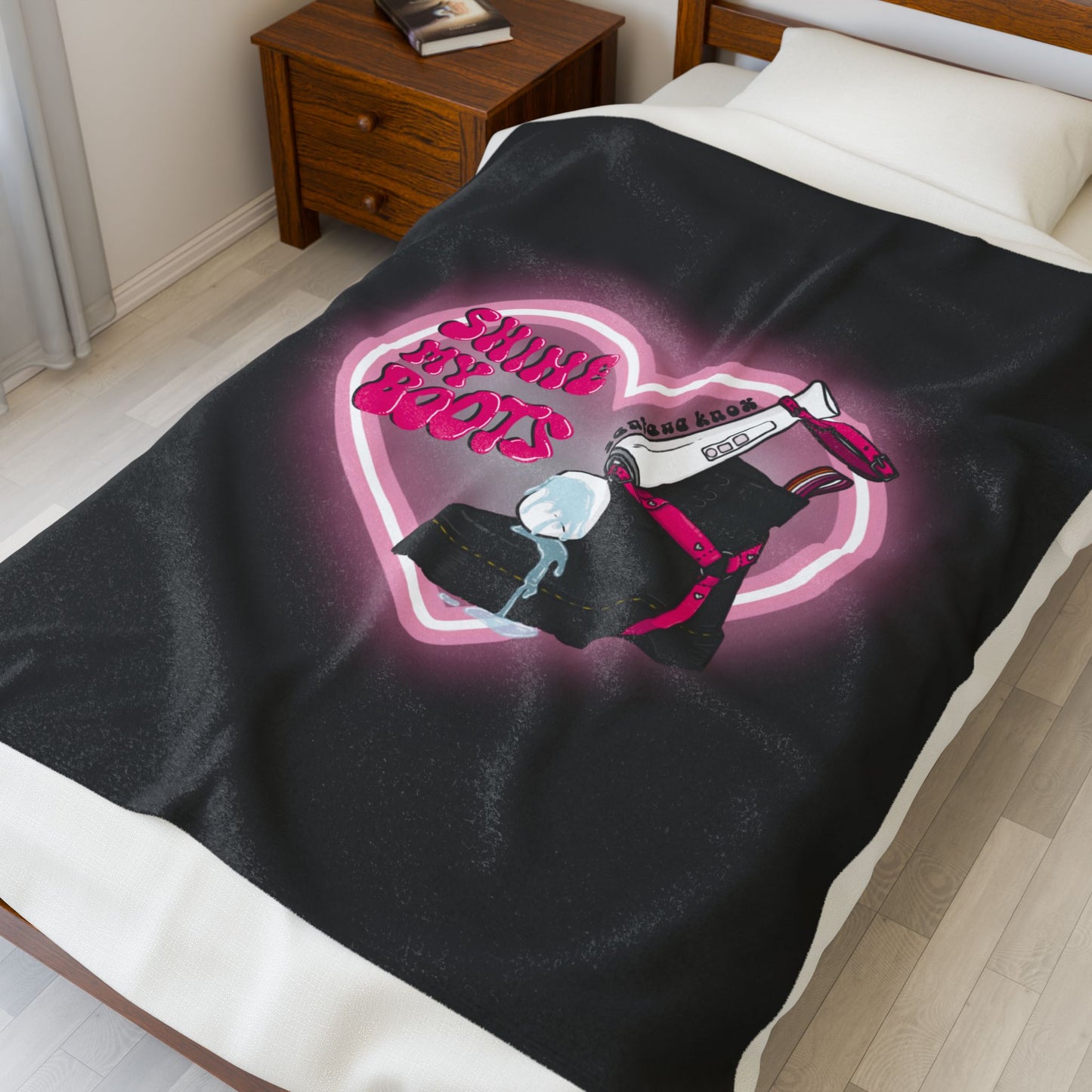 Shine My Boot Blanket