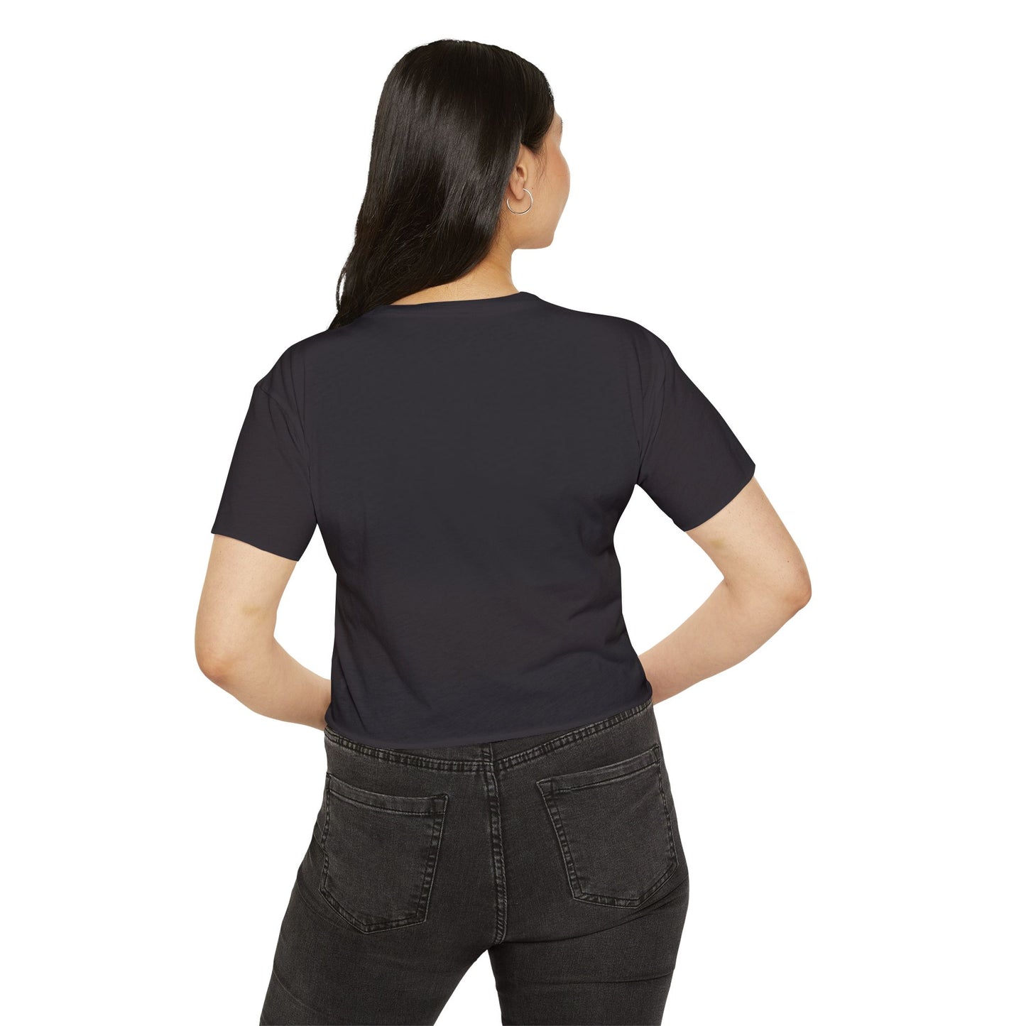 Little Lamb Cropped Tee (Front Logo Only)