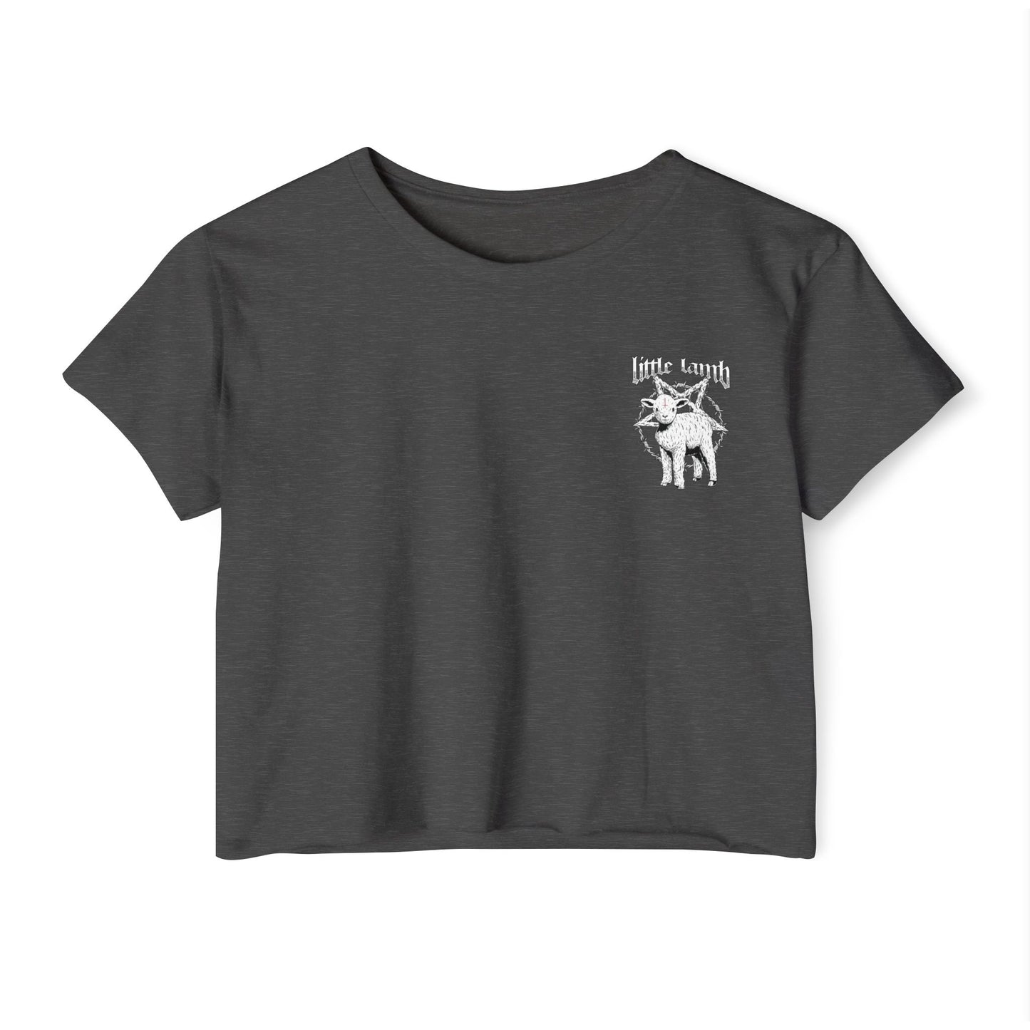 Little Lamb Cropped Tee