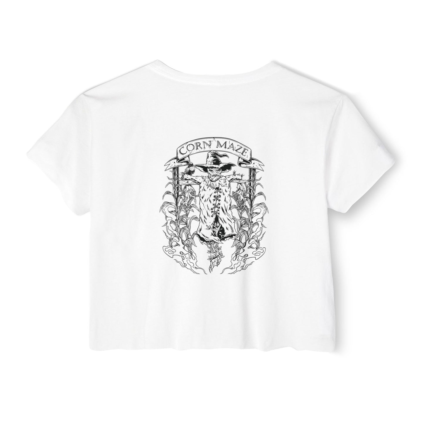 Corn Maze Cropped Tee