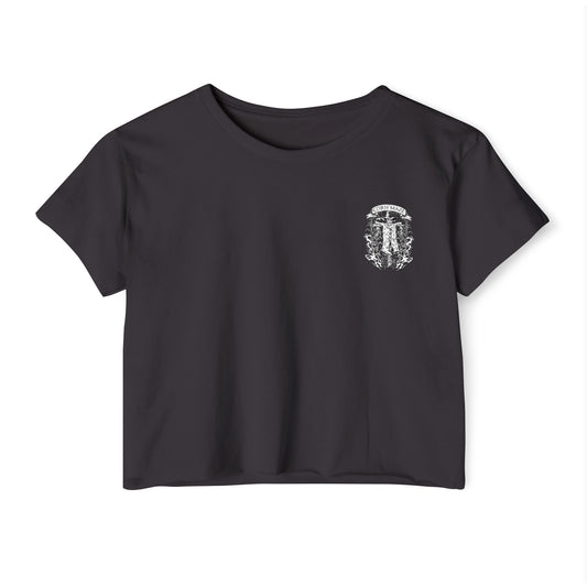 Corn Maze Cropped Tee