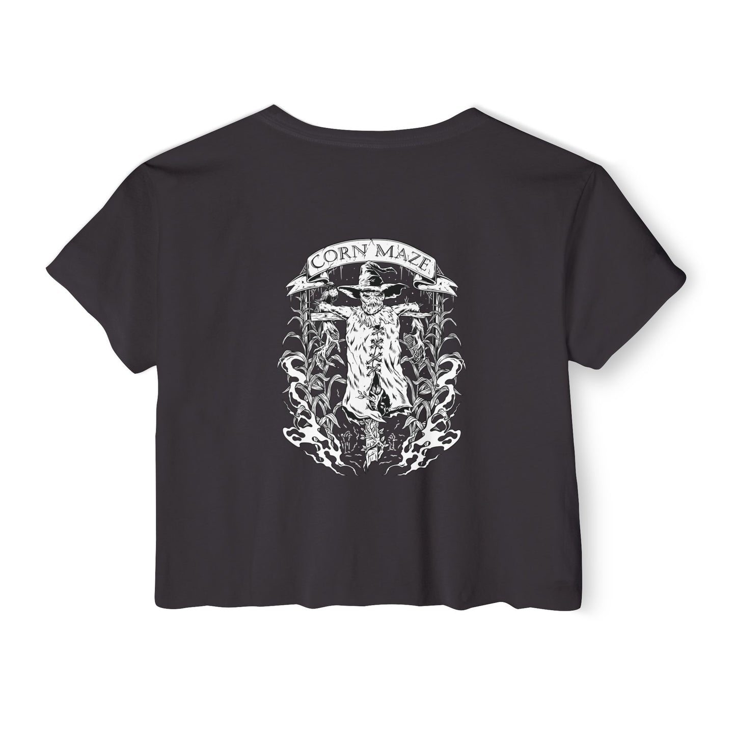 Corn Maze Cropped Tee