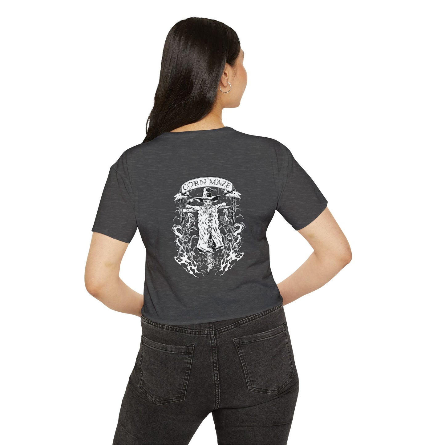 Corn Maze Cropped Tee