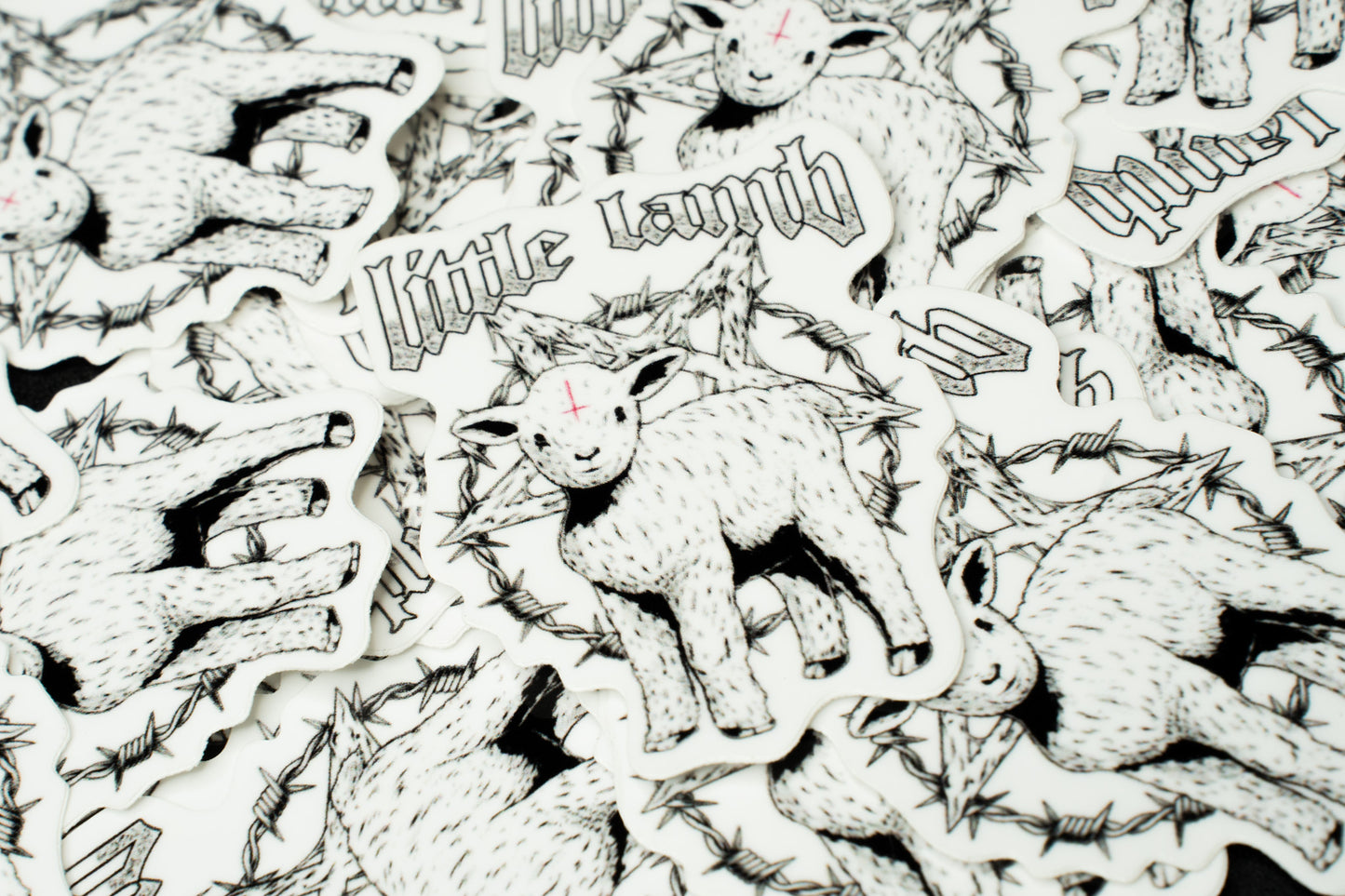 Little Lamb 2" Sticker